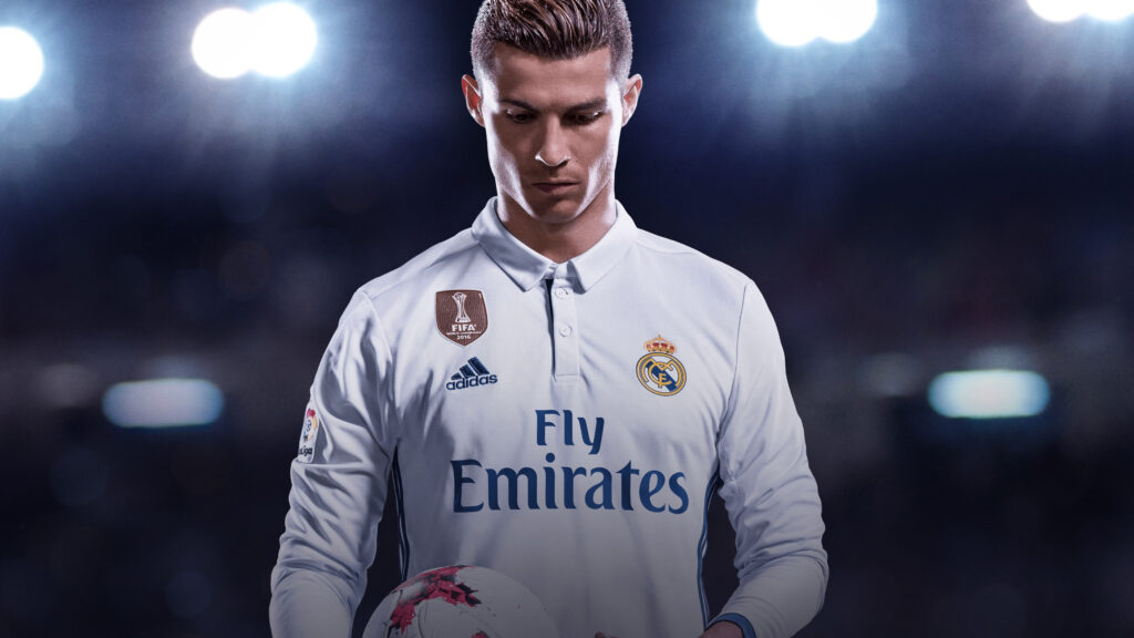 Football Star Cristiano Ronaldo 4K Wallpaper Background