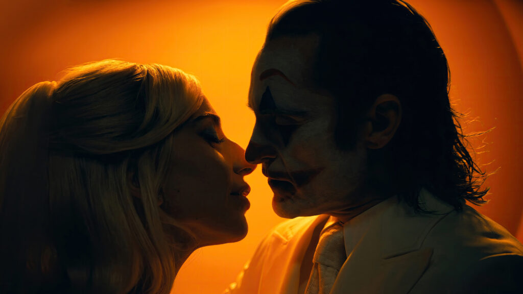 Joaquin Phoenix & Lady Gaga In Joker Folie à Deux 4K Wallpaper Background