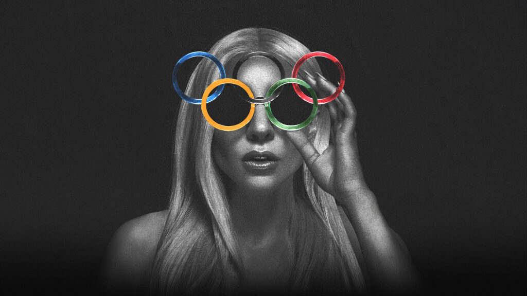 Lady Gaga For 2024 Olympics Paris 4K Wallpaper Background