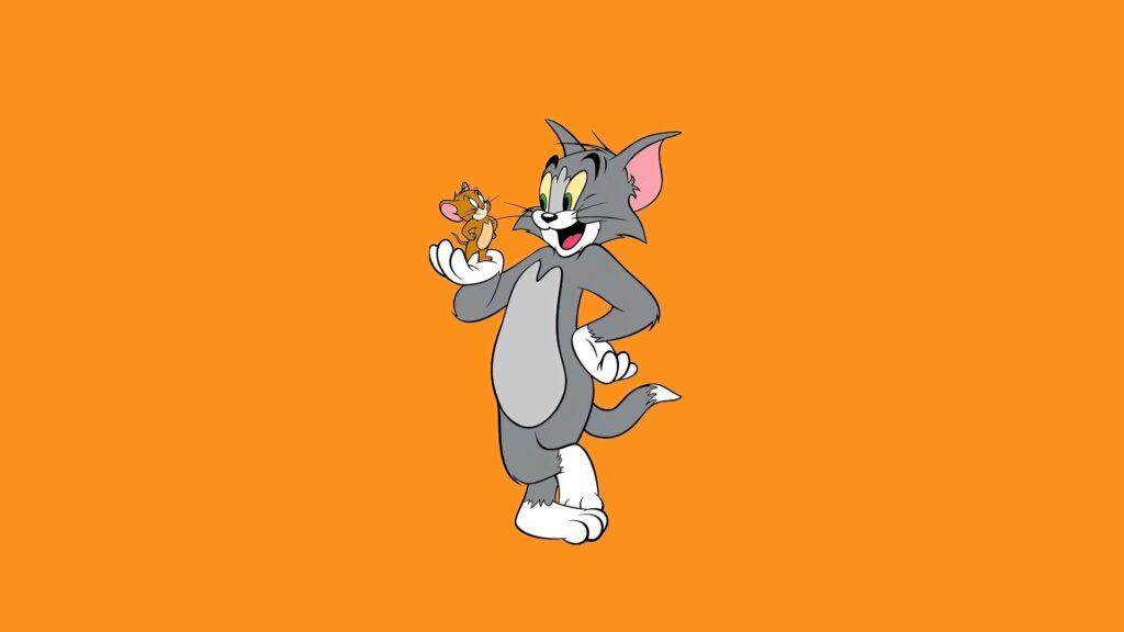 Legendary Tom & Jerry Cartoon 4K Wallpaper Background