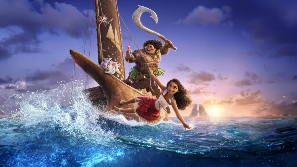 Moana 2 Movie Poster 4K Wallpaper Background