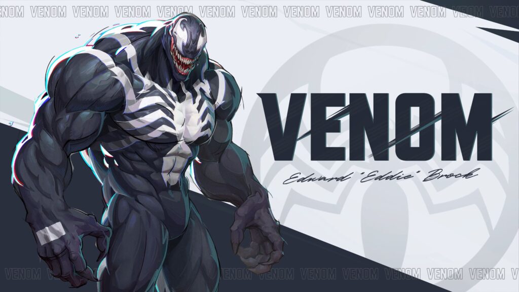 Venom Marvel Rivals Hero 4K Wallpaper Background