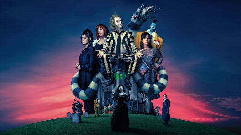 Beetlejuice Beetlejuice Movie Poster All Characters