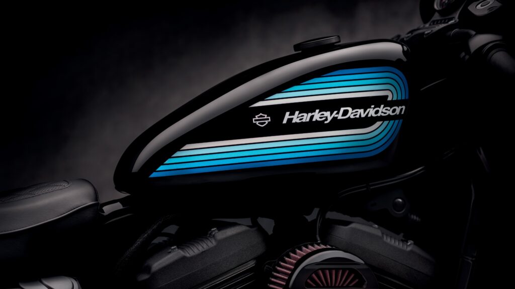 Harley Davidson Logo Printed On Motorcycle 4k Wallpaper Background