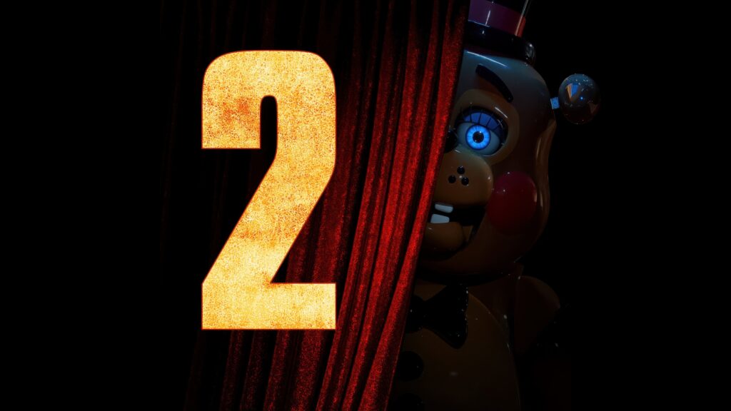 Five Nights at Freddy's 2 Poster 4K Wallpaper Background