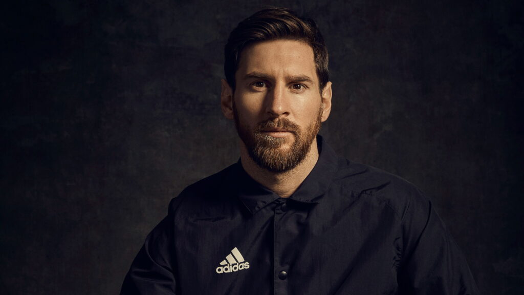 Lionel Messi Adidas 4K Wallpaper Background