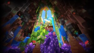 Minecraft Bedrock Game Poster