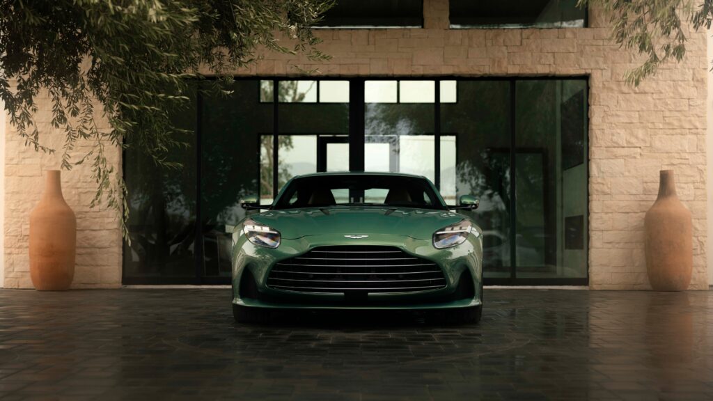 Aston Martin DB12 4K Wallpaper Background