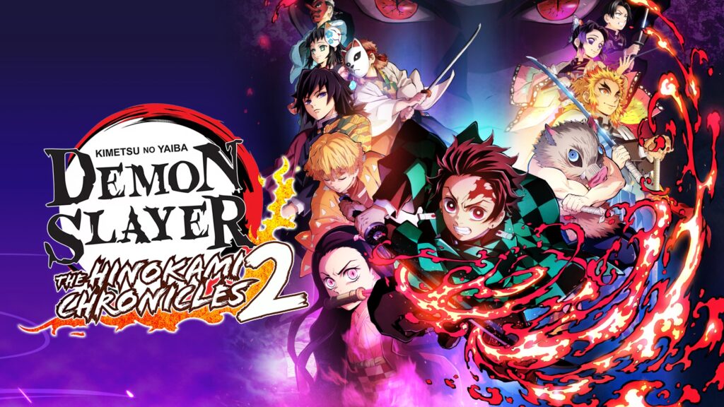 Demon Slayer Kimetsu no Yaiba The Hinokami Chronicles 2 Game Poster 4K Wallpaper Background